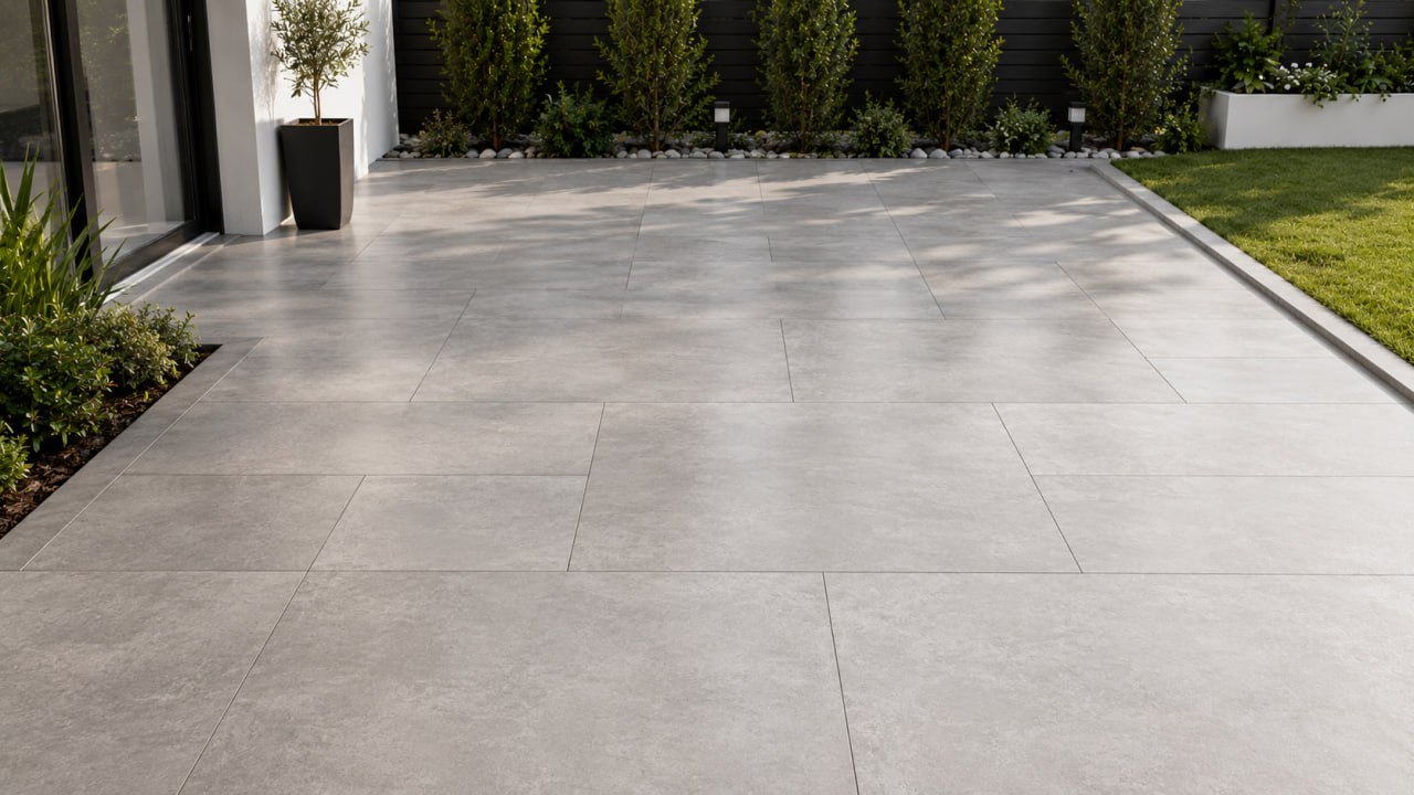 Porcelain pavers